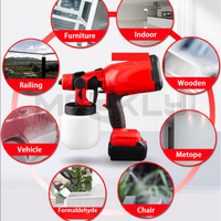 AUTOMATIC HIGH-PRESSURE PAINT SPRAY GUN